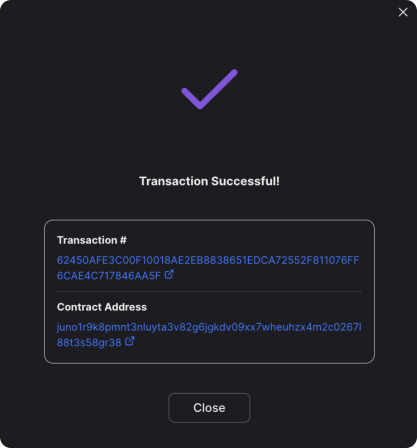 Transaction Complete Image